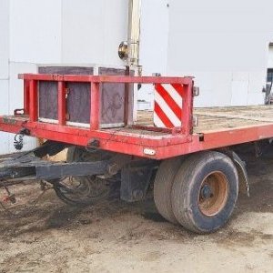 foto 24t přívěs podval 3os na 8.7m/18t