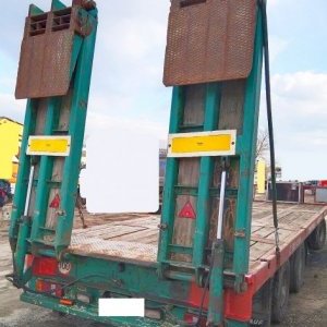 foto 24t přívěs podval 3os na 8.7m/18t