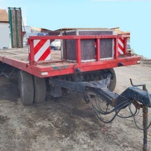 foto 24t přívěs podval 3os na 8.7m/18t